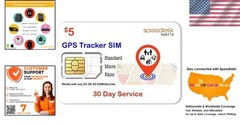 Versatile 4G LTE SIM Card for Tracking Pets, Kids, and Vehicles – 30 Days