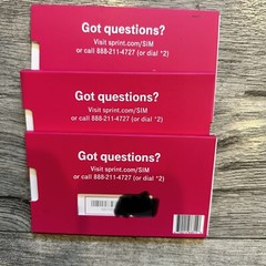 T-mobile Sprint SIM CARD AND TOOL SIM Kit Lot Swap SIM stay connected NEW