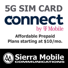 CONNECT BY T-MOBILE Triple «3 in 1» SIM 5G LTE • USPS TRACKING • USE BY NOV 2026