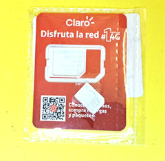 CLARO USED MOBILE NANO-MICRO-REGULAR SIM CARD RESTORING TEST PHONE BYPASS UNLOCK