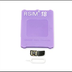R-SIM18 E-SIM 5G Version IOS16 System Unlock Card Sticker For iPhone14 13 12 11