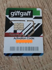 GIFFGAFF UK SIM CARD [Standard/Micro/Nano] + FREE POSTAGE.