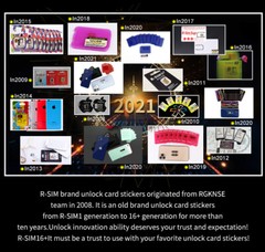 Upgrade RSIM 16+ Nano Unlock Card,for iPhone 13 Pro 12 Pro Max X XS Max 8 IOS 15