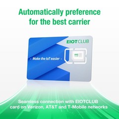 EIOTCLUB Data SIM Card Triple Play- USA Coverage No Contract 5G/4G LTE…