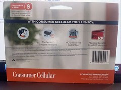Consumer Cellular All-in-One SIM Card AT&T NETWORK + $10 CREDIT NEW IN BOX NIB