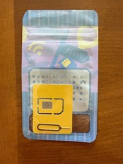 Brand New sim card unlocked 5GB for Korea 8 days