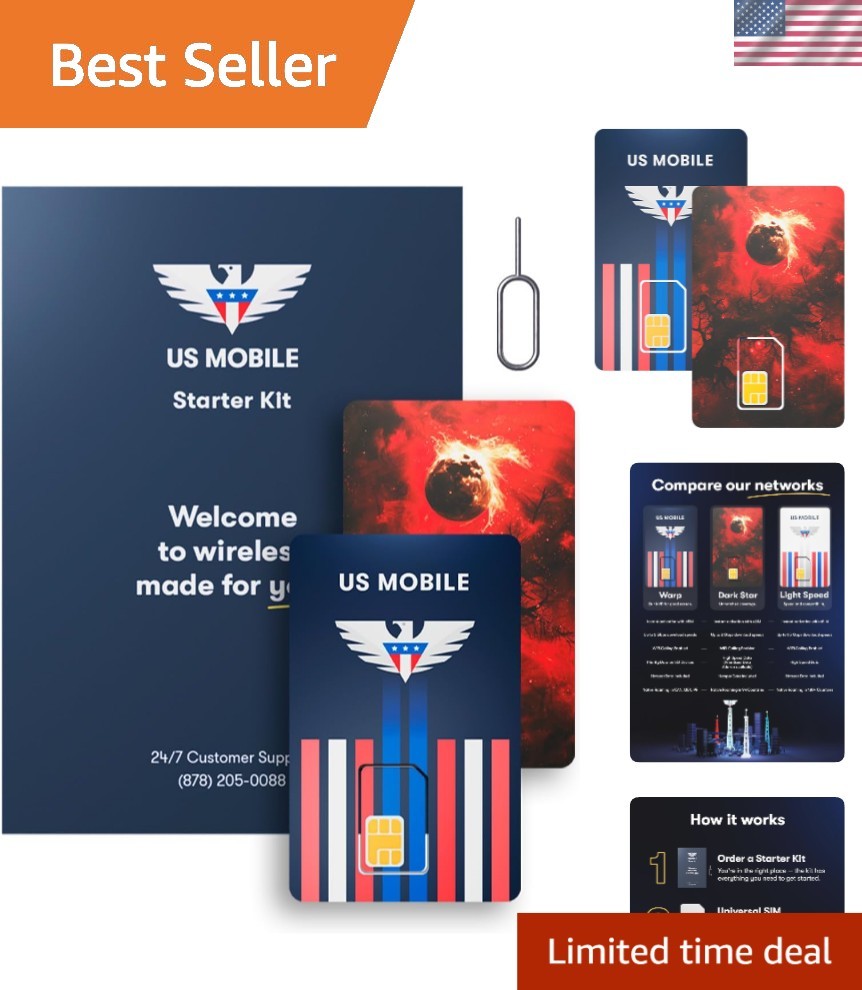 5G Prepaid SIM Card – Custom Plans Starting at $4/mo, World-Class Support