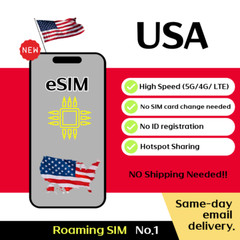 USA Travel eSIM – 5G , 20 to 30 Days – Unlimited
