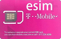 T-Mobile Prepaid ESIM Card Unlimited Talk, Text, and Data in USA for 30 Days