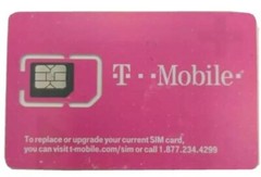 Sim card t-mobile 1 months unlimited talk and sms all USA 50GB plan fast 5G