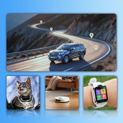 YCTEL Data Plan SIM Card, Triple Cut SIM for GPS Tracking Devices, Pet and Wa…