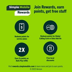Simple Mobile Bring Your Own Phone Prepaid SIM Kit | 3-in-1 CDMA Sim Card