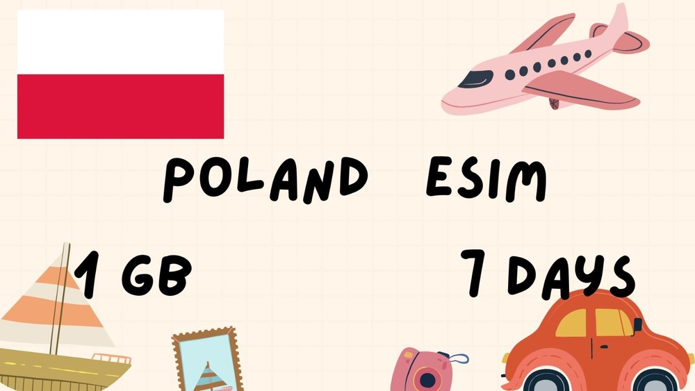 Poland – 1GB Data | 7 Days | Best Value for Travelers | Openmobile