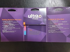Ultra Mobile sim card No plan value!!! – for New number or Port in number sim