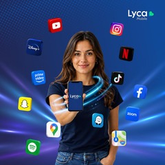 Lyca Mobile USA 5G/4G Prepaid SIM Card Kit | Unlimited Nationwide Talk, Text & D