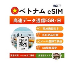NEW [Vietnam eSIM] 5 days high-speed data 5GB/day with phone number calls