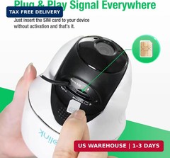 EIOTCLUB SIM Card for Security Cameras, 5G/4G LTE No Contract Data Plan, USA Cov