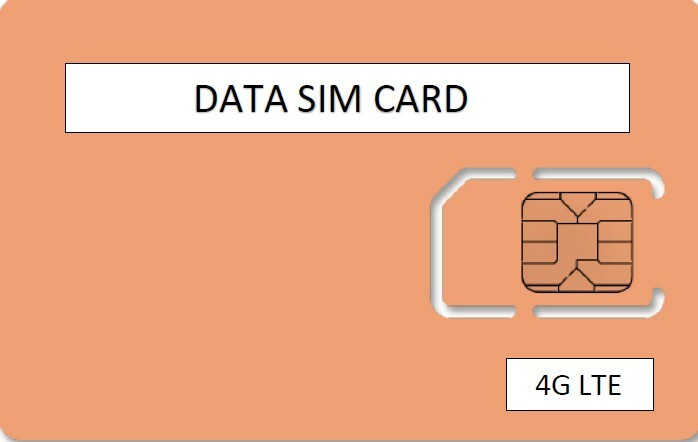 4GB DATA SIM CARD ONLY(NO CALL/TEXT)/30days CANADA/USA or CANADA/CHINA/HK BUNDLE