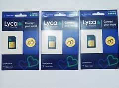 Lycamobile Ireland 4G/5G – Prepaid – Irish Network – PAYG Triple SIM Card
