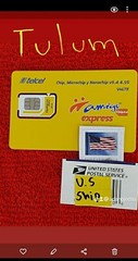 Telcel MEXICO TULUM ALREADY ACTIVATED AREA 984 SIM Card for UNLIMITED CALLS,SMS,