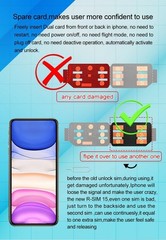 Upgrade RSIM-15 Nano Unlock Card for iPhone 11 Pro X XS Max 8 iOS 14.7 UE