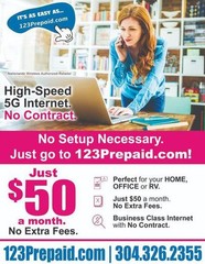 KVD21 5G Home/Office Internet w/ $50 Unlimited 5G Prepaid Service
