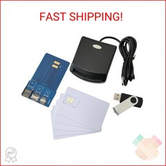 LTE WCDMA ICCID SIM USIM 4G Secure Card Reader Writer Programmer with 5pcs Blank