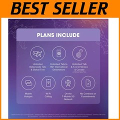 T-Mobile 24/mo. Prepaid Phone Plan – 8GB Data