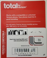 Total By Verizon SIM card • Verizon Samsung Galaxy S21 S21+ Plus S21 Ultra FE