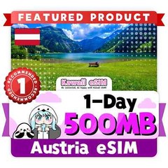 Austria eSIM 1-Day Plan | Instant Activation | Trial Price for Travelers