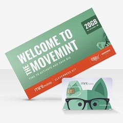 Mint Mobile 20GB Plan 3 Months Talk Text Data SIM