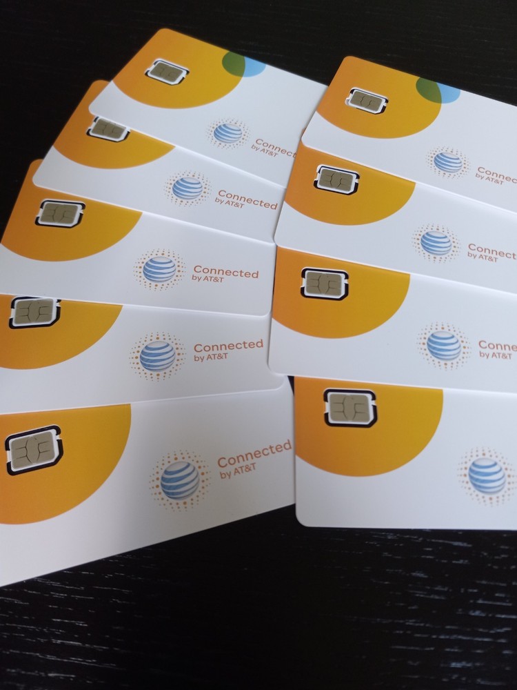 AT&T 5G Nano Sim Card, New Never Used, Free USA Shipping!