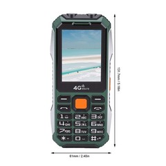 4G LTE Unlocked Phone 2.4 Inch Screen Dual SIM Card Slot Support Call Blueto-DSO