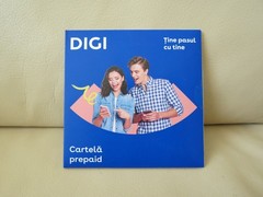 Digi Romania Prepaid SIM Card – 4 Euro Credit Included – Worldwide Roaming!!!