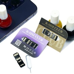 R-SIM18 CLUB All System 5G Version IOS16 Unlock Card Sticker For Phone14 13 12