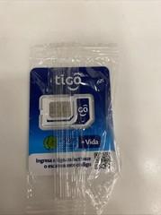 Tigo 4G LTE Colombia Travel Sim Card Chip Pre Paid Prepago