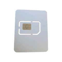 Commercial eSim 1/2 size, Dual-Cut Canada 5G Roaming Sim