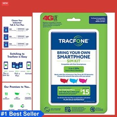 SIM Card Activation Kit 4G LTE Prepaid No Contract T-Mobile Bring Your Own Phone