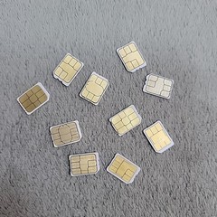 Lot of 10 Verizon Nano Sim Cards – Testing Only