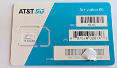 OEM AT&T 3-in-1 Prepaid/Postpaid Activation Kit 4G LTE 5G SIM Card 6533C