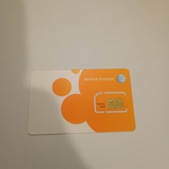 New AT&T Full Size SIM Card CLEAN SKU# 73057 – CLEAN – Fits all brands