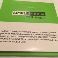 Simple MobIle Cell Pin Phone Sim Card Genuine Cdma 3/1 To Bring Your Phone New