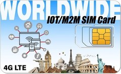 IoT SIM Card M2M with 12 Service at 64kbps | 2G/3G/4G Devices | No Contract …