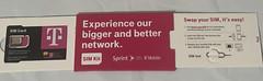 T-Mobile 5G LTE 4G SIM CARD FITS ALL PHONES FOR NEW ACTIVATION OR SWAP SIM NEW