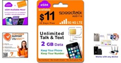 Affordable Prepaid SIM Card – $11 Monthly Plan with Unlimited Talk & Text
