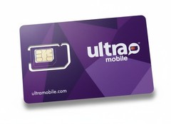Ultra Mobile $15 Unlimited Talk, Text & 500MB Data with 6 Months of Service