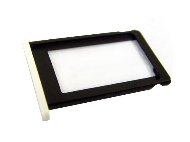Original WHITE SIM Card Tray Holder w/ Serial IMEI # for Apple iPhone 3G 3GS USA