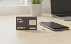 4G LTE SIM Card, 3-in-1 Nano Micro Standard 4FF 3FF 2FF, Verizon