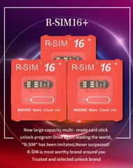 Upgrade RSIM 16+ Nano Unlock Card,for iPhone 13 Pro 12 Pro Max X XS Max 8 IOS 15