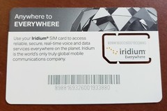 Iridium Satellite Phone / IridiumGO! POSTPAID SIM Card (No Airtime) | USA DEALER